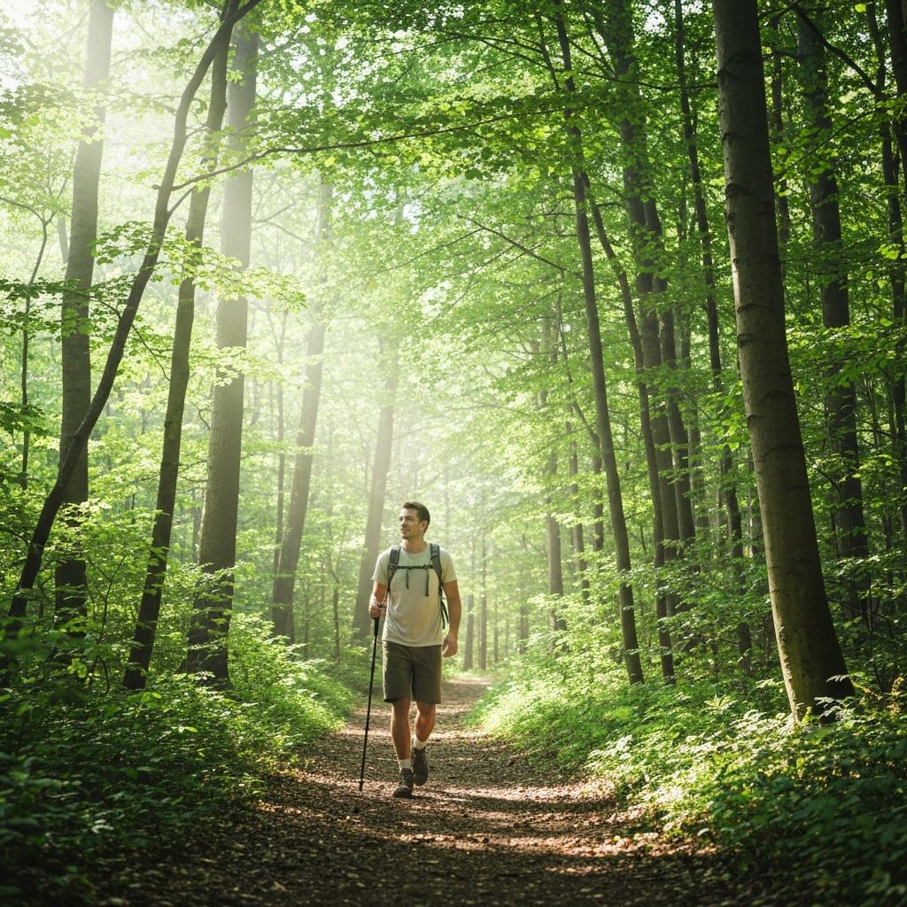 Jalur hutan untuk aktivitas luar